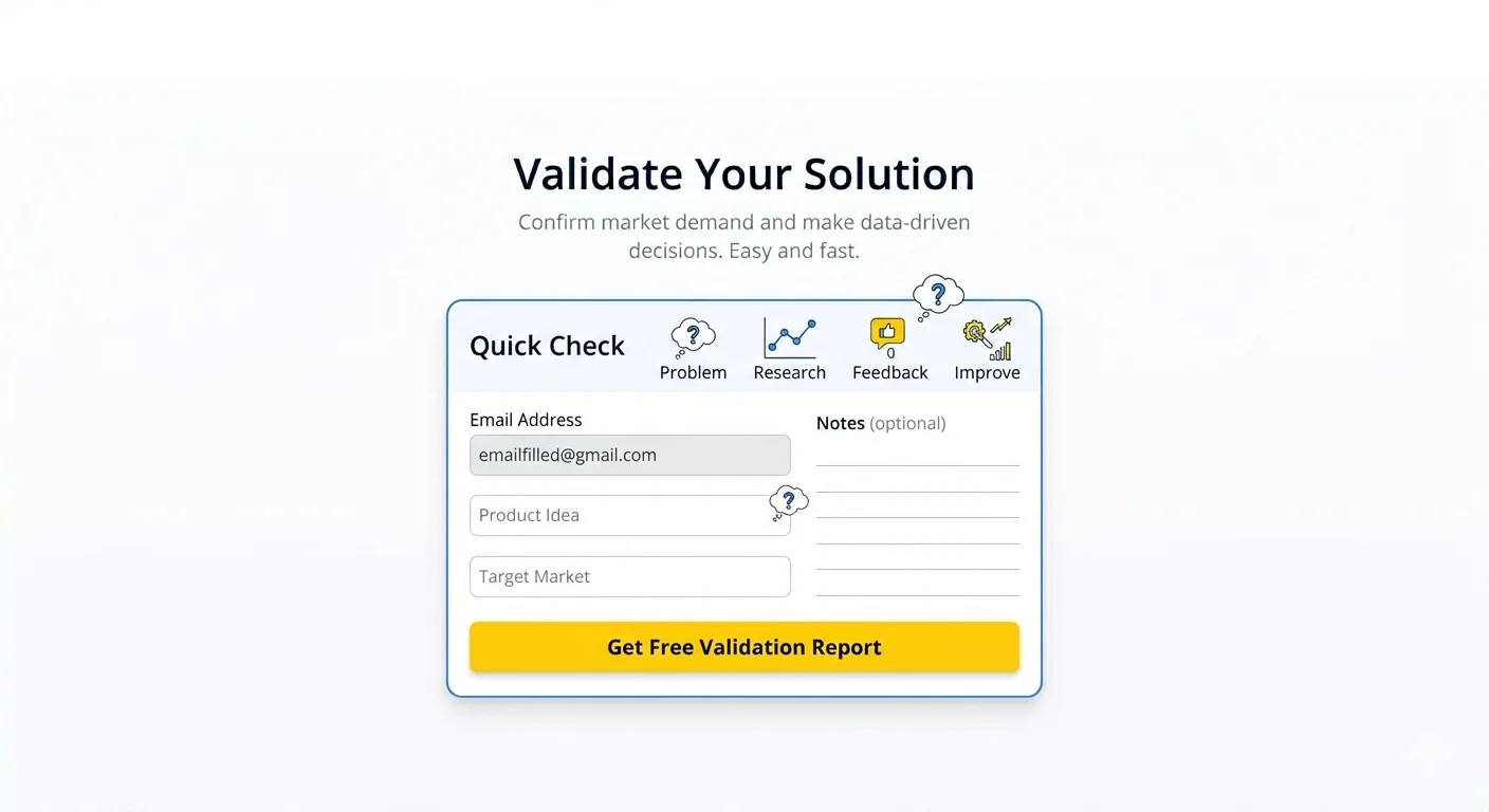 Creating a landing page to test startup idea demand